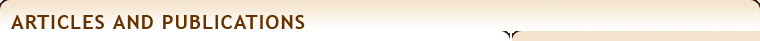 Articles and Publications