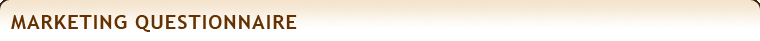 Marketing Questionnaire