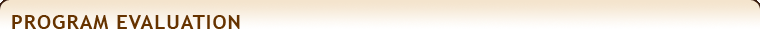 Program Evaluation