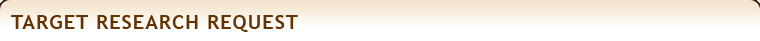 Target Research Request